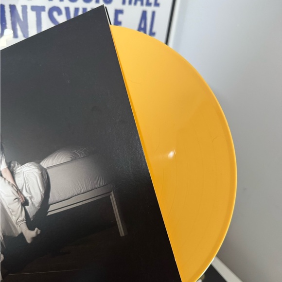 YELLOW BILLIE EILISH VINYL - Picture 4 of 4